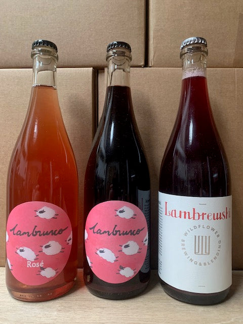 Lambrusco/brewski 3-pack